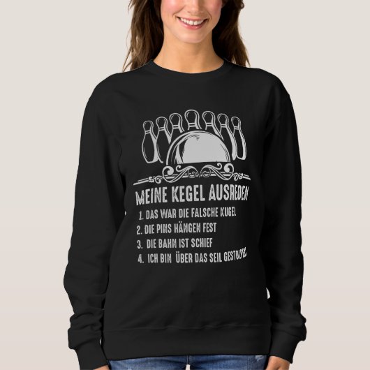 Sweatshirt Cone Kegler Cone Club (Devant)