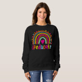 Sweatshirt Conférencier Enseignant de l'éducation spéciale Sp (Devant entier)