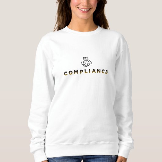 Sweatshirt Conformité minimaliste (Devant)