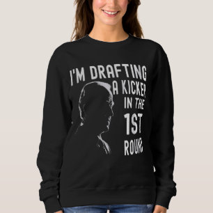Sweatshirt Confus Rédaction Kicker Funny Imaginaire Football