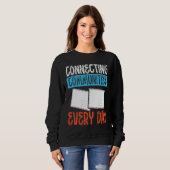 Sweatshirt Connecting Communities Every Day Postal Worker (Devant entier)