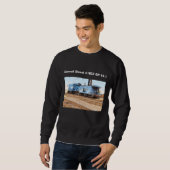 Sweatshirt Conrail #1633 diesel GP-15-1 (Devant entier)