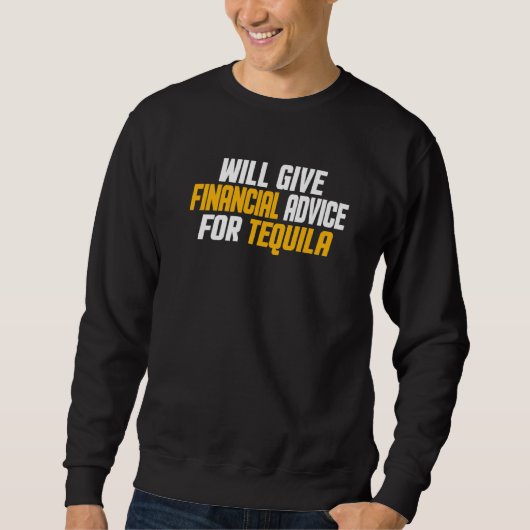 Sweatshirt Conseiller financier Donner des conseils financ (Devant)
