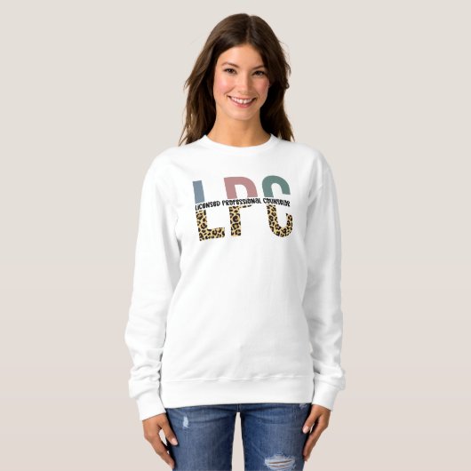 Sweatshirt Conseiller professionnel agréé LPC (Devant entier)