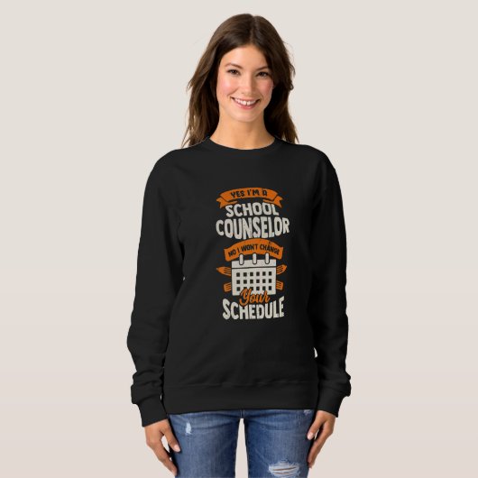 Sweatshirt Conseiller scolaire d'orientation (Devant entier)