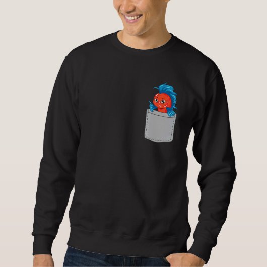 Sweatshirt Conservation du poisson - Betta in Pocket - Siames (Devant)