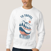 Sweatshirt Conserver ou concevoir votre propre : -) sweatshir (Devant)