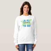 Sweatshirt Conservez ou concevez votre propre sweat-shirt (Devant entier)