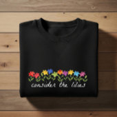 Sweatshirt Consider the lilies