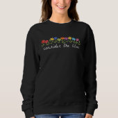 Sweatshirt Considérez les lis (Devant)