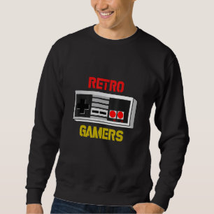 Sweatshirt console des gamers rétro