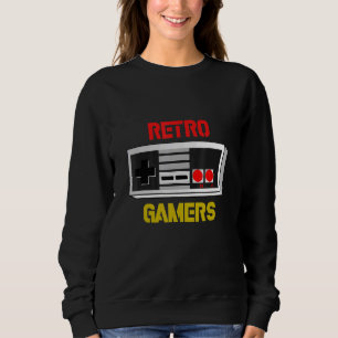 Sweatshirt console des gamers rétro