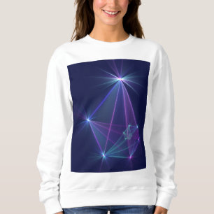 Sweatshirt Constellation, Art Fractal Abstrait Fantastique