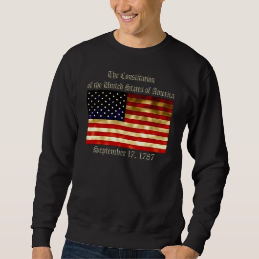 Sweatshirt Constitution des USA (Devant)