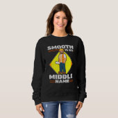 Sweatshirt Construction Constructeur de Finisseur Béton Maiso (Devant entier)
