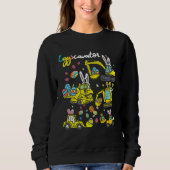 Sweatshirt Construction Excavator Easter Day Egg Hunt for Boy (Devant)