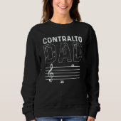 Sweatshirt Contralto Dad Music Choir Musician Theater Opera S (Devant)