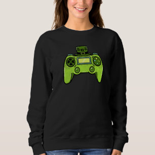 Sweatshirt Contrôleur de jeu vidéo Irish Gamer Boys St patric