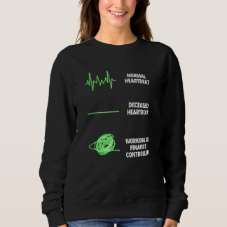 Sweatshirt Contrôleur financier Travailleur Emplois de financ