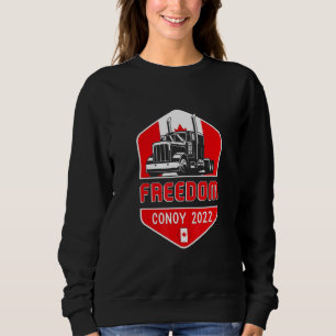 Sweatshirt Convoi pour la liberté du Bouclier canadien 2022 p