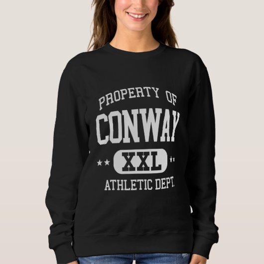 Sweatshirt Conway Retro Athletic Property Dept (Devant)