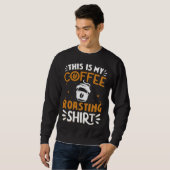 Sweatshirt Cooffee Roasting Coffee Love Caffeine coffee beans (Devant entier)