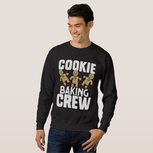 Sweatshirt Cookie Baking Crew Christmas Bakers Team Baker's (Devant entier)