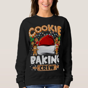 Sweatshirt Cookie Baking Crew Funny Christmas Lights Gingerbr