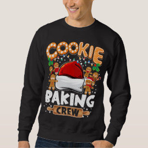 Sweatshirt Cookie Baking Crew Funny Christmas Lights Gingerbr