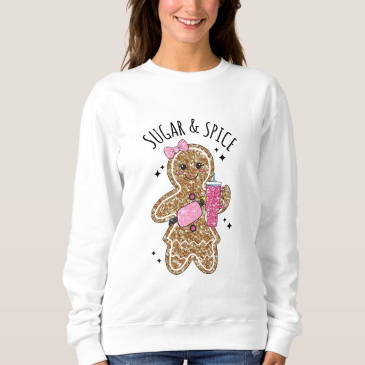 Sweatshirt Cookie Bougie Xmas (Devant)