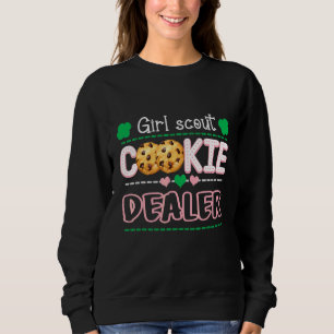 Sweatshirt Cookie Dealer Scout Pour Les Filles Drôle Scouting