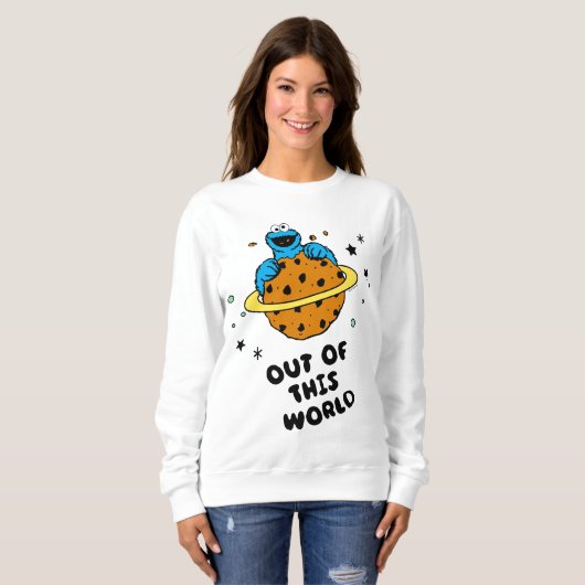 Sweatshirt Cookie Monster | Hors de ce monde (Devant entier)