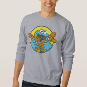 Sweatshirt Cookie Monster Rétro