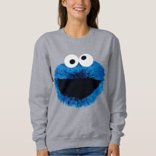 Sweatshirt Cookie Monster   Tendance de l'aquarelle