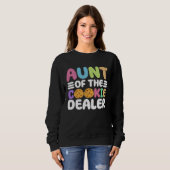 Sweatshirt Cookie Scout Aunt And Cookie Dealer Aunt (Devant entier)