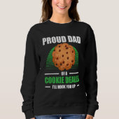 Sweatshirt Cookie Scout For Cookie Dealer Cookie Seller Cooki (Devant)