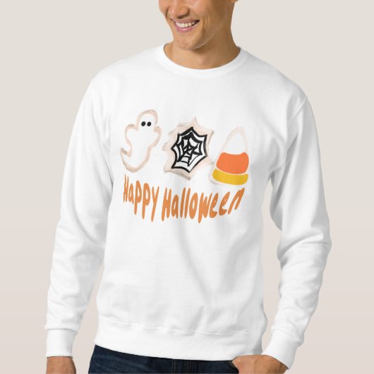 Sweatshirt Cookies Halloween Baker Cuisson (Devant)