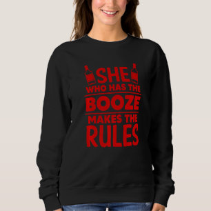Sweatshirt Cool Bartender Pour Femmes Filles Liquor Mixologue