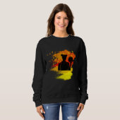 Sweatshirt Cool basketball woman  for women and girls (Devant entier)