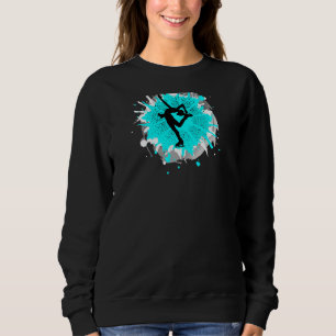 Sweatshirt Cool Biellman Spin Patineur de glace Patinage de p