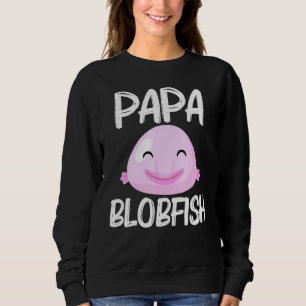 Sweatshirt Cool Blobfish Pour Hommes Papa Pêcheurs Poisson Se