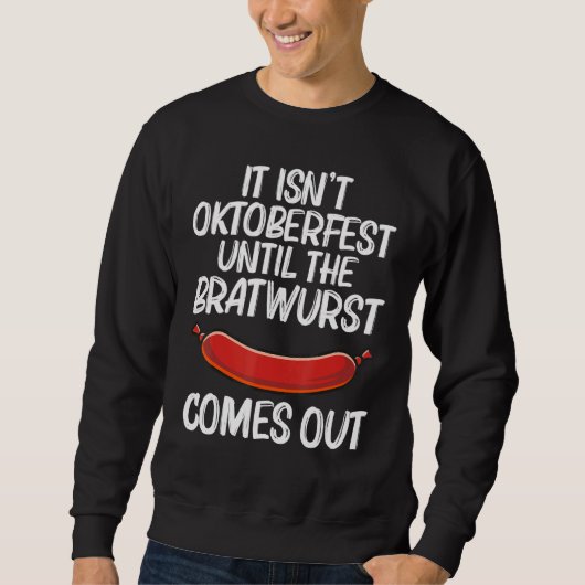 Sweatshirt Cool Bratwurst Pour Hommes Femmes Wurst Choppé Via (Devant)