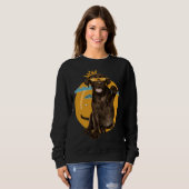 Sweatshirt Cool Browne Labrador Retriever (Devant entier)