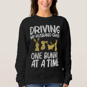 Sweatshirt Cool Bunny Art Pour Femmes Mère Rabbit Jersey Wool