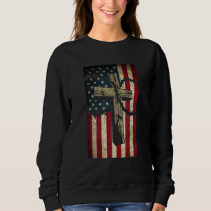 Sweatshirt Cool Christian Patriotic - Nouveau christianisme