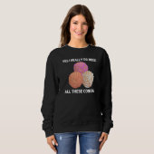Sweatshirt Cool Concha For Men Women Pan Dulce Latin Mexican (Devant entier)