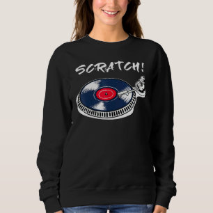 Sweatshirt Cool Dj Deejay Scratch Mc Disco Musique Hip hop Be