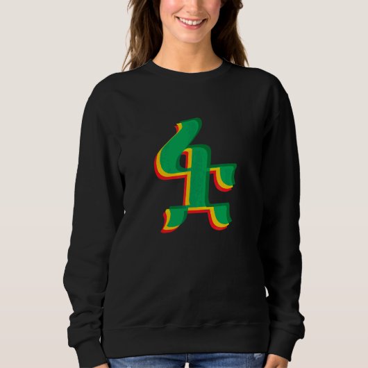 Sweatshirt Cool en amharique Fuwa (Devant)