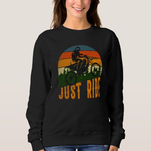 Sweatshirt Cool Enduro À Ride (Devant)
