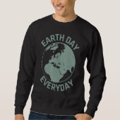 Sweatshirt Cool Environmental Quotes (Devant)
